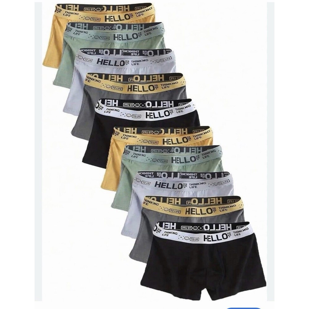 12 pack Men's Breathable Boxer Briefs Airflow Anti Medium Multicolor NEW
